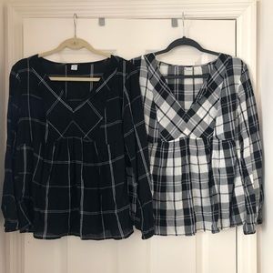 Long sleeve blouse